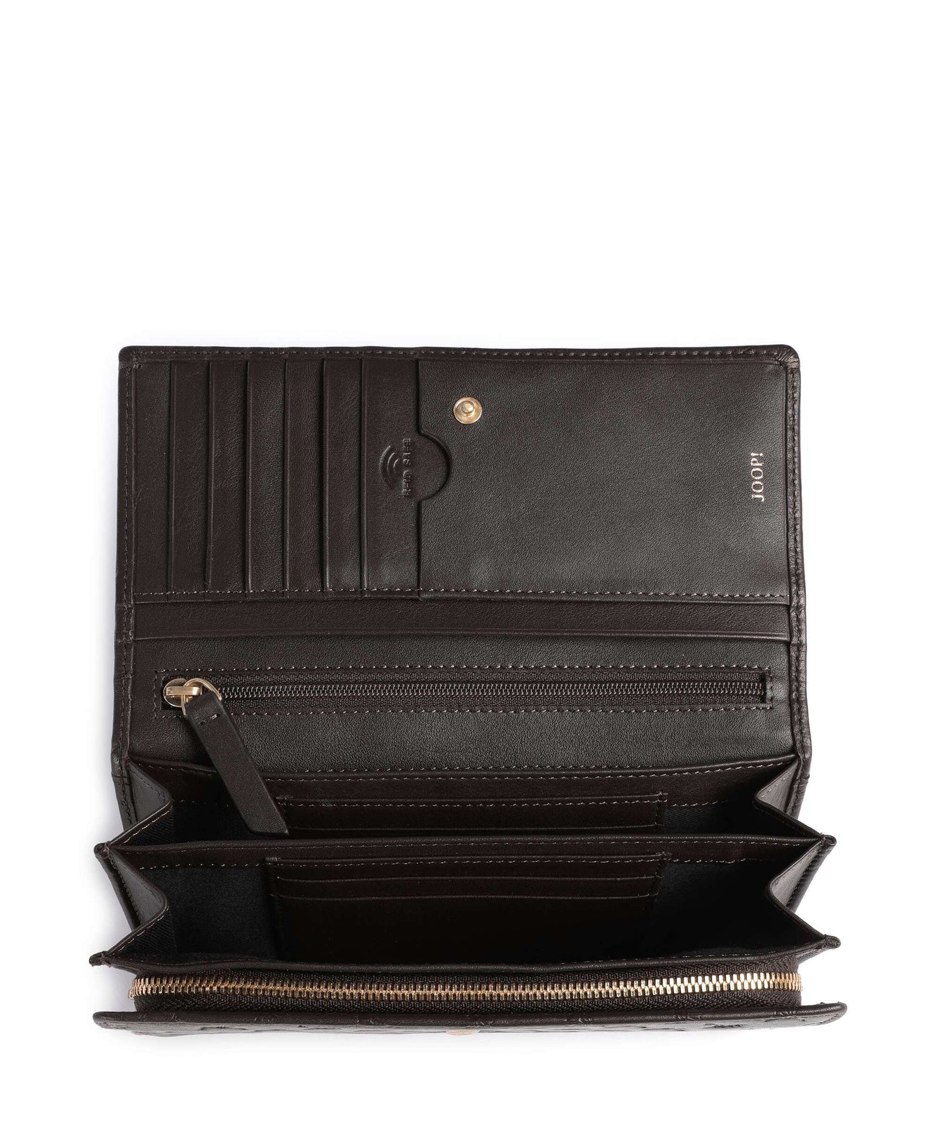 JOOP! Leggero Stampa Europa RFID Wallet dark brown