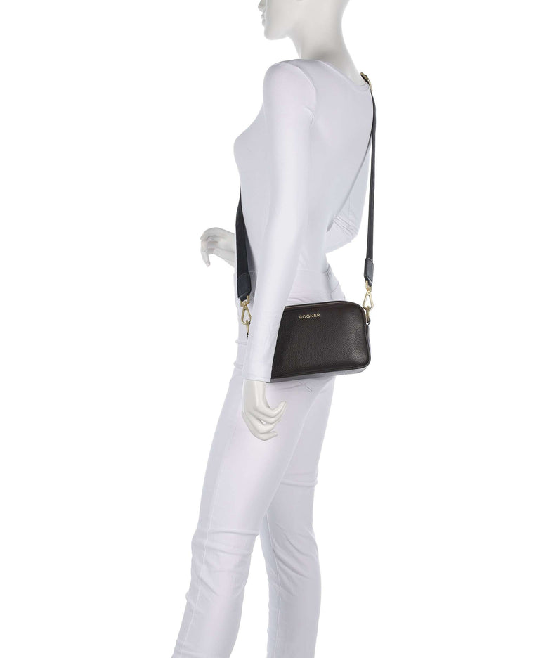 Bogner Wallis Avy Crossbody bag seal brown