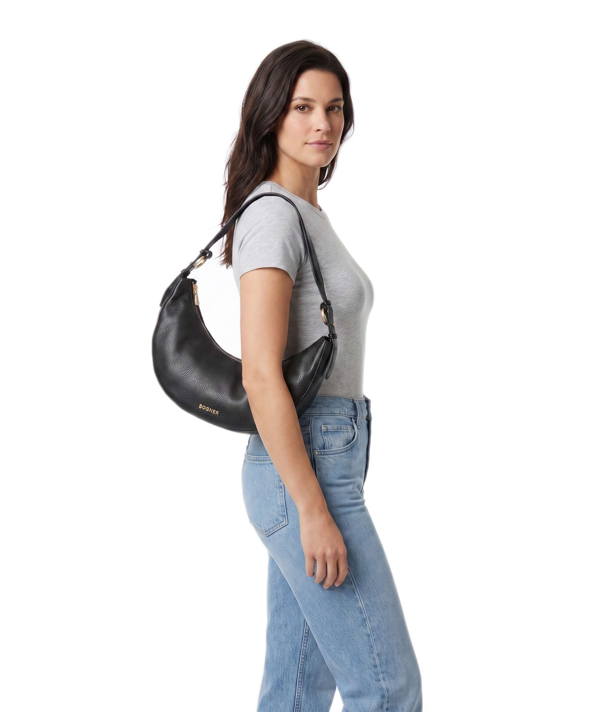 Bogner Wallis Kyla Hobo bag black