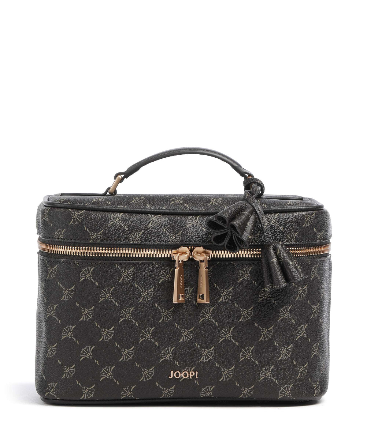 JOOP! Cortina 1.0 Flora Toiletry bag seal brown