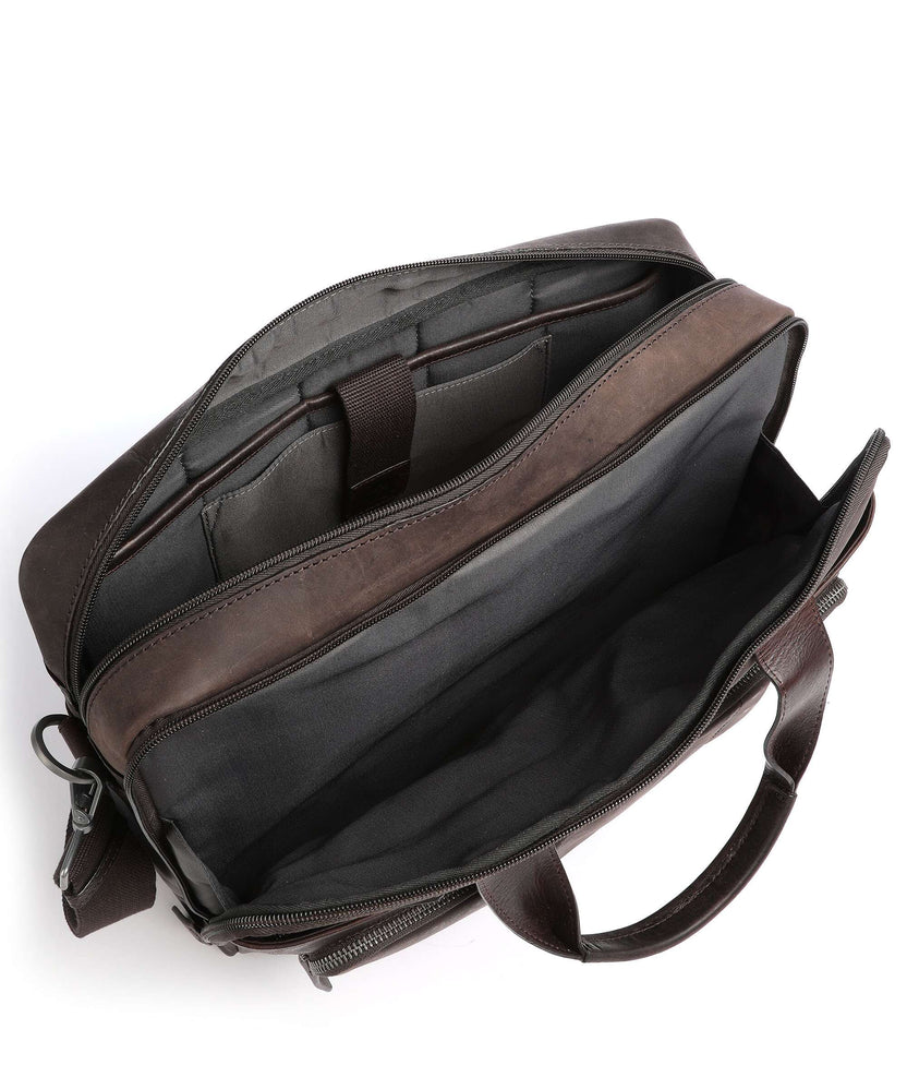 Strellson Brick Lane Briefcase dark brown