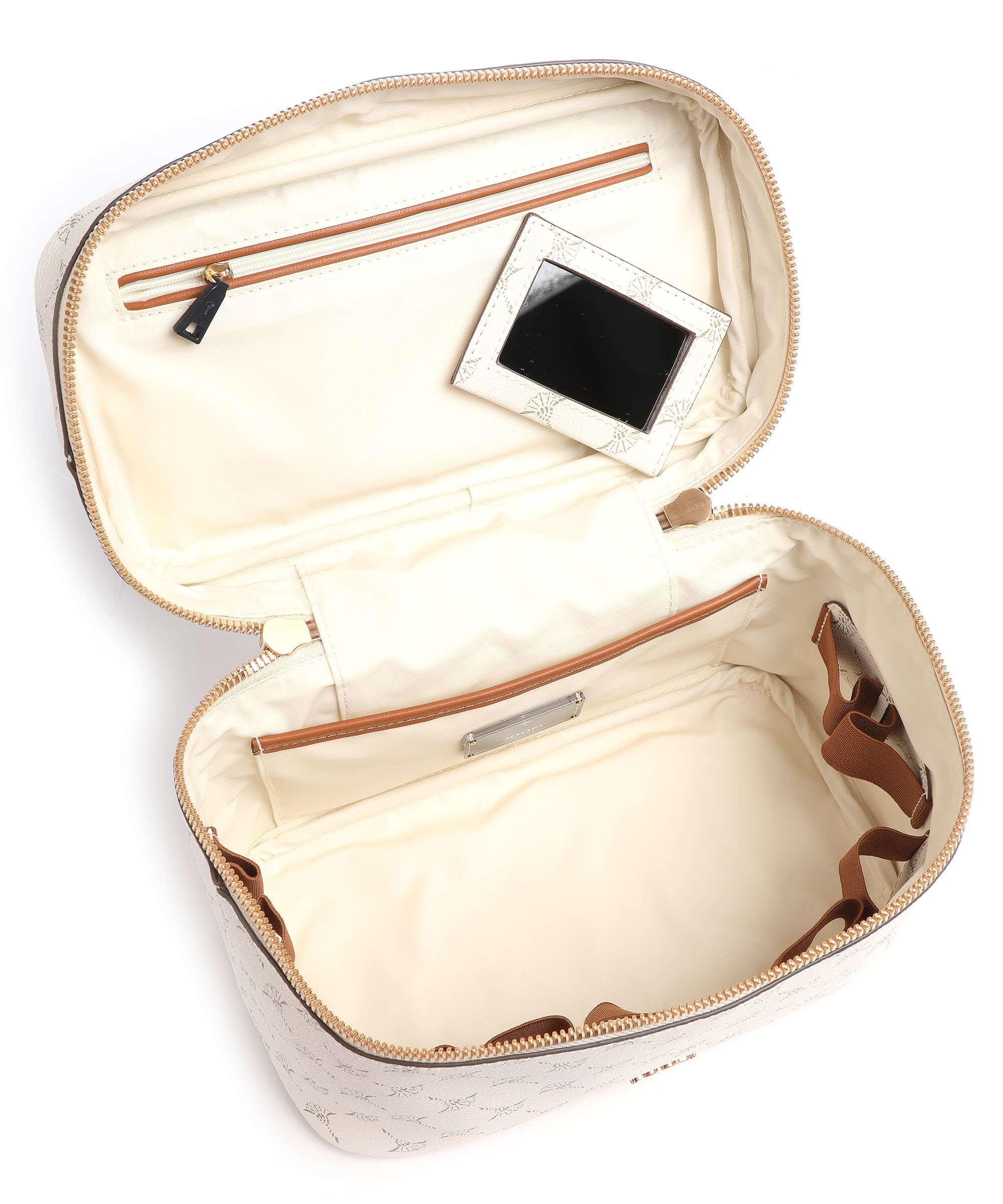 JOOP! Cortina 1.0 Flora Toiletry bag offwhite