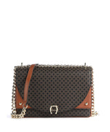 Aigner Diadora S Sac porté épaule cognac brown