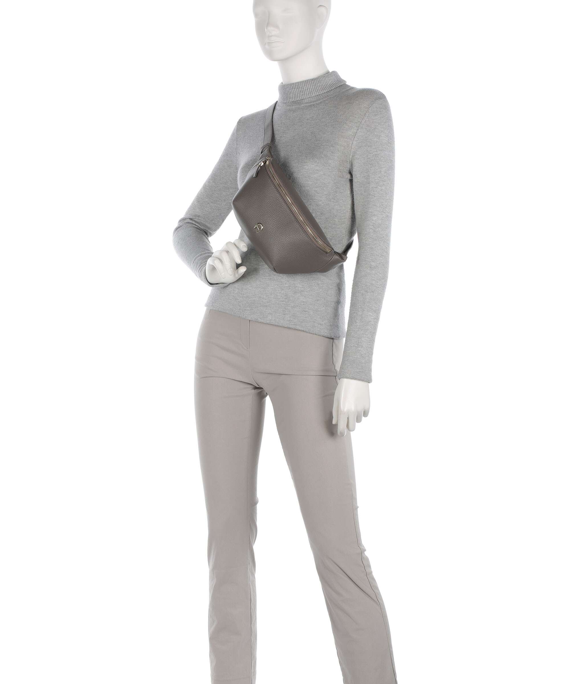 Aigner Fashion Fanny pack coal brown