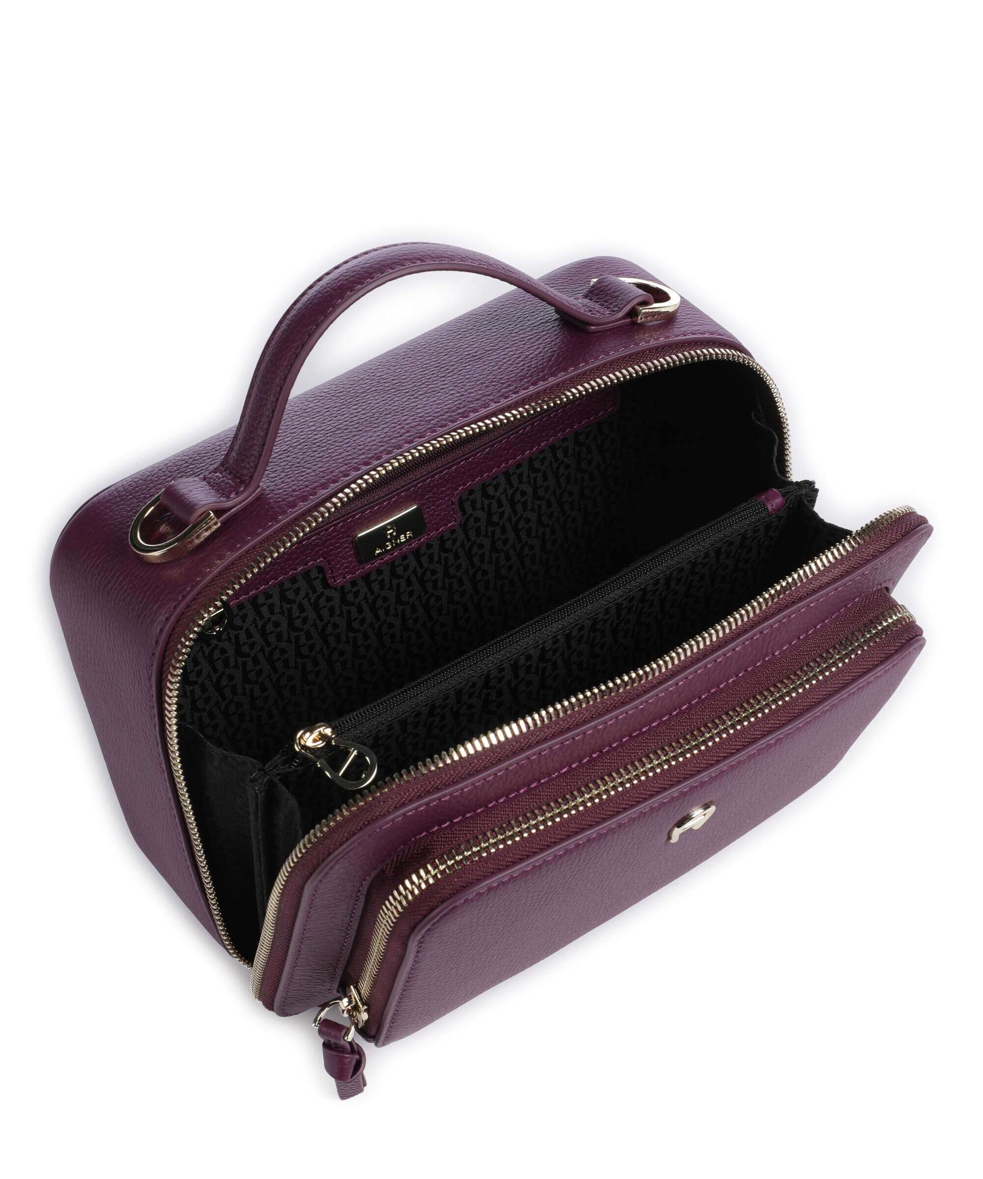Aigner Zita S Crossbody bag plum