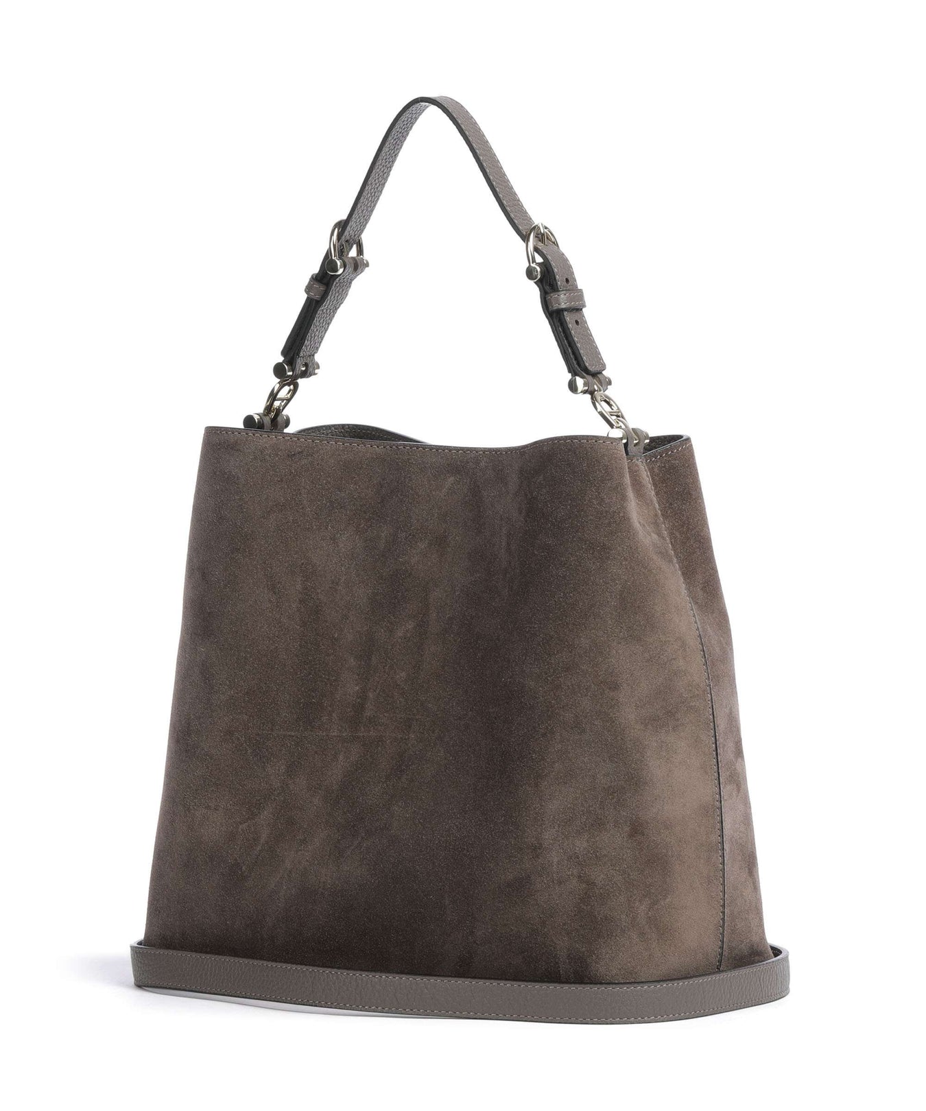 Aigner Delia M Hobo bag coal brown