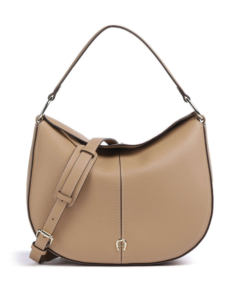 Aigner Savannah M Hobo bag trench beige