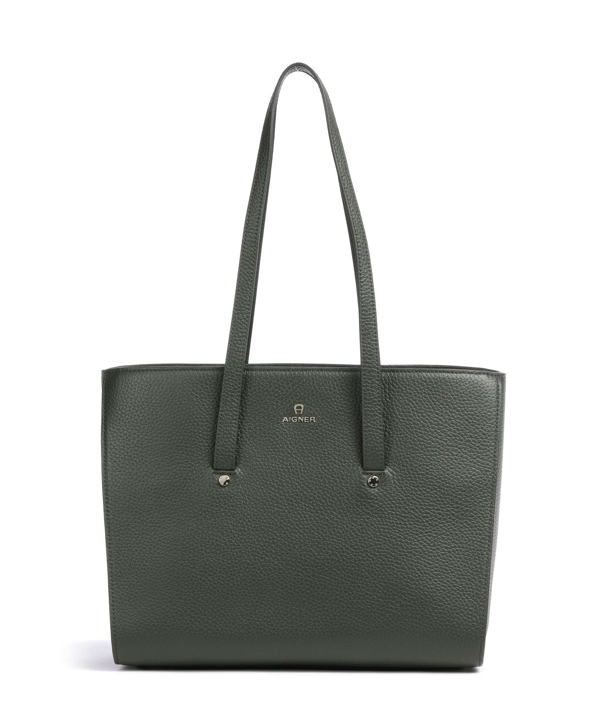 Aigner Ivy L Tote bag hunter green
