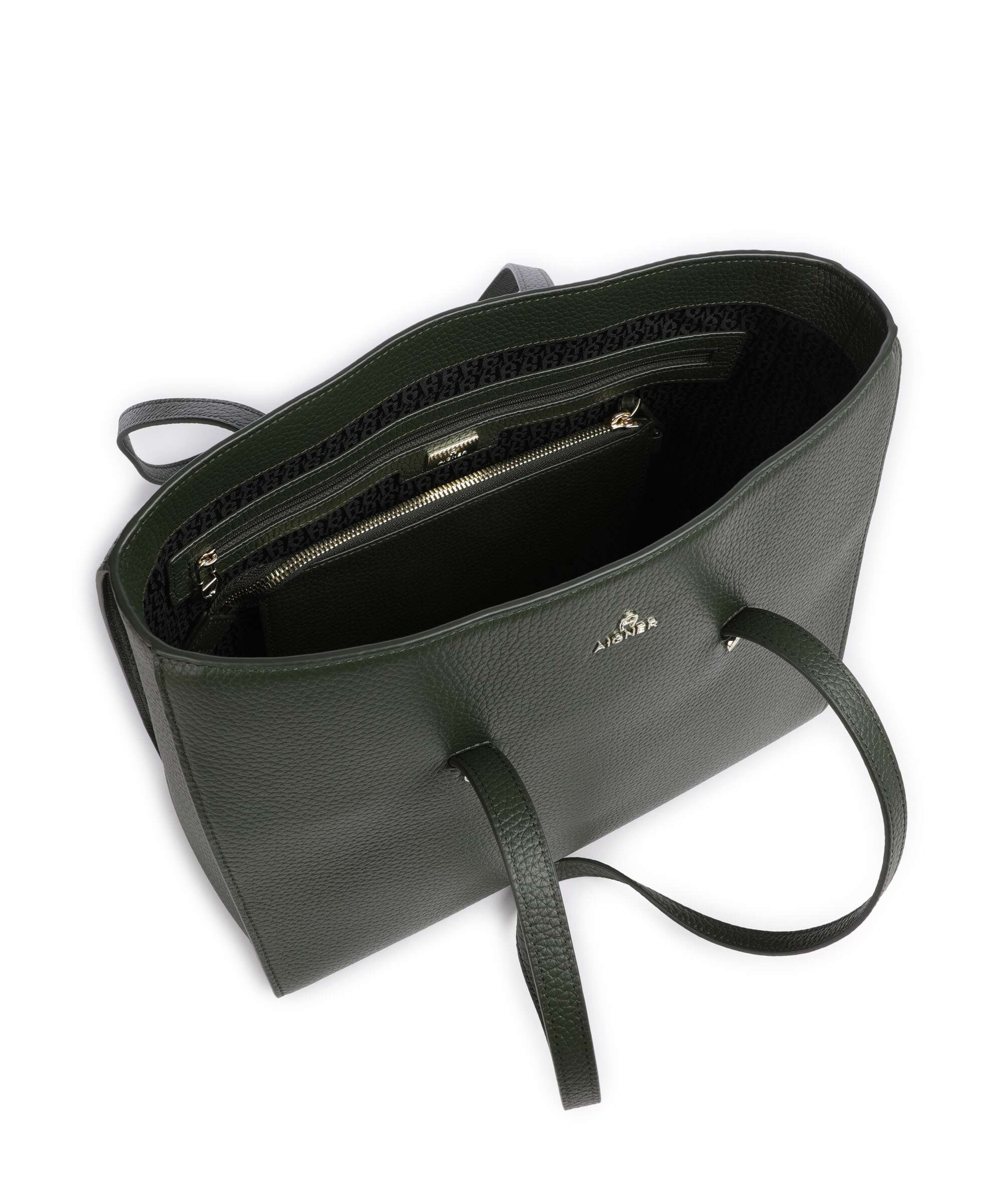 Aigner Ivy L Tote bag hunter green