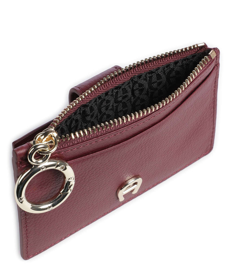 Aigner Zita Credit card holder burgundy