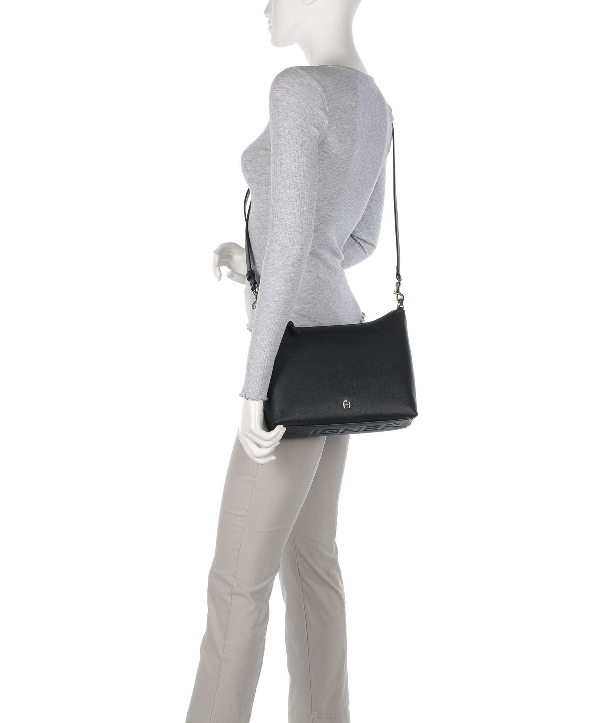 Aigner Zita S Crossbody bag black