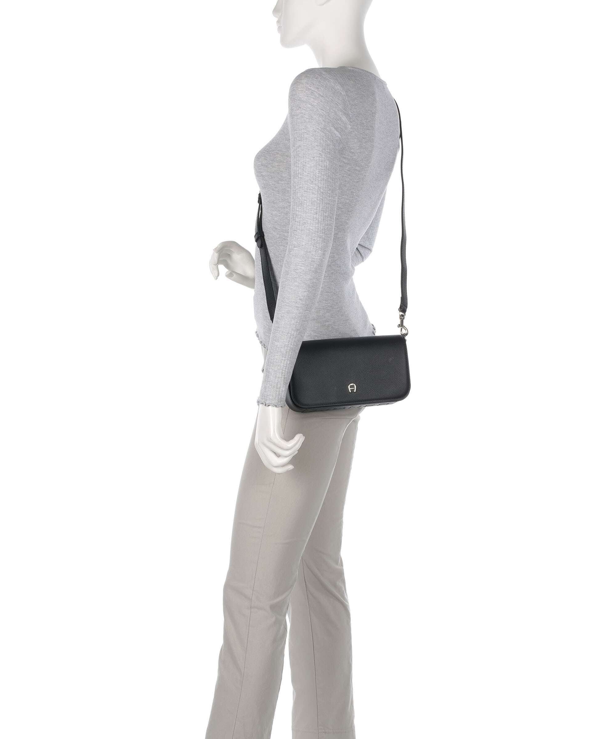Aigner Zita S Crossbody bag black