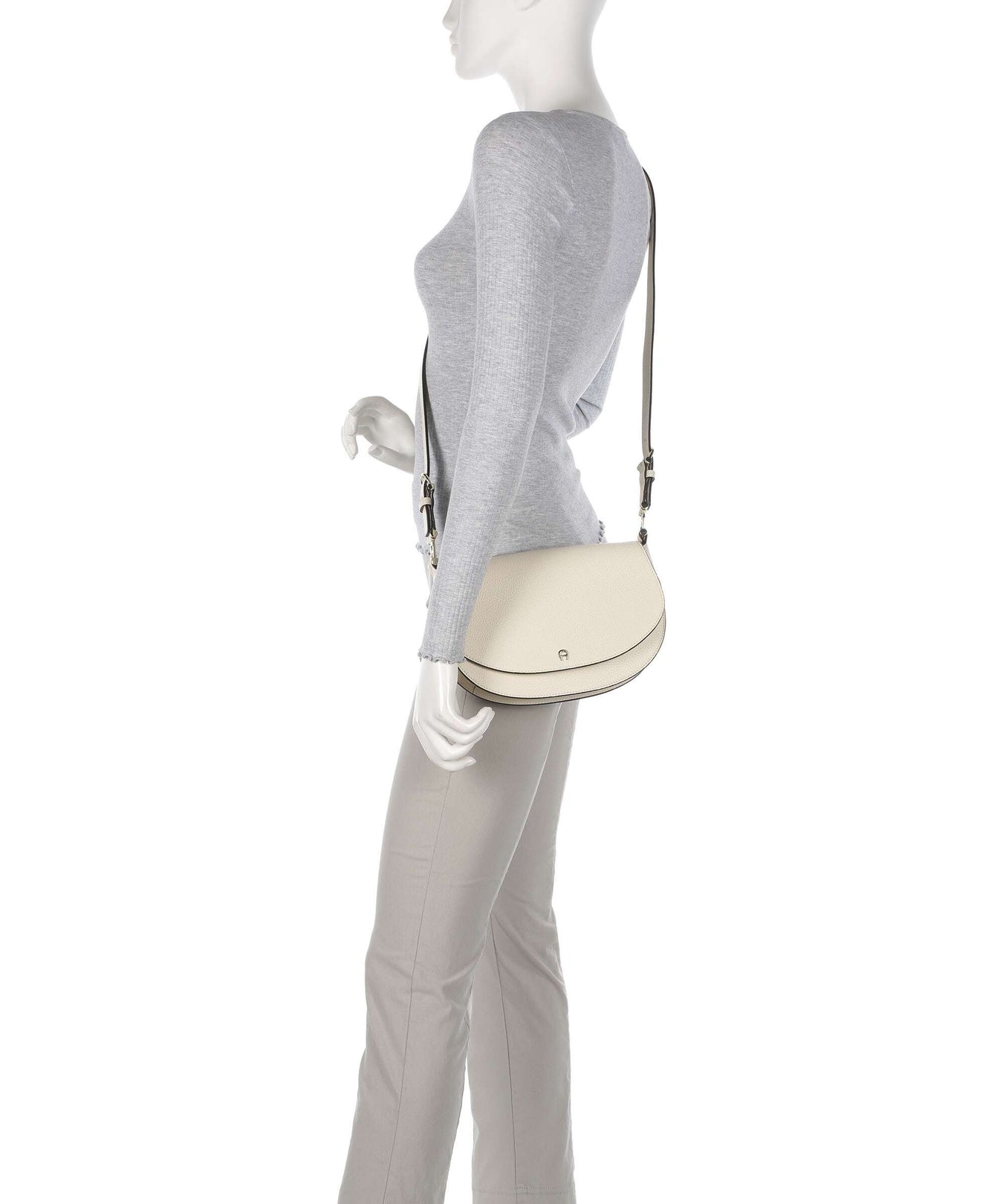 Aigner Delia S Shoulder bag macadamia white