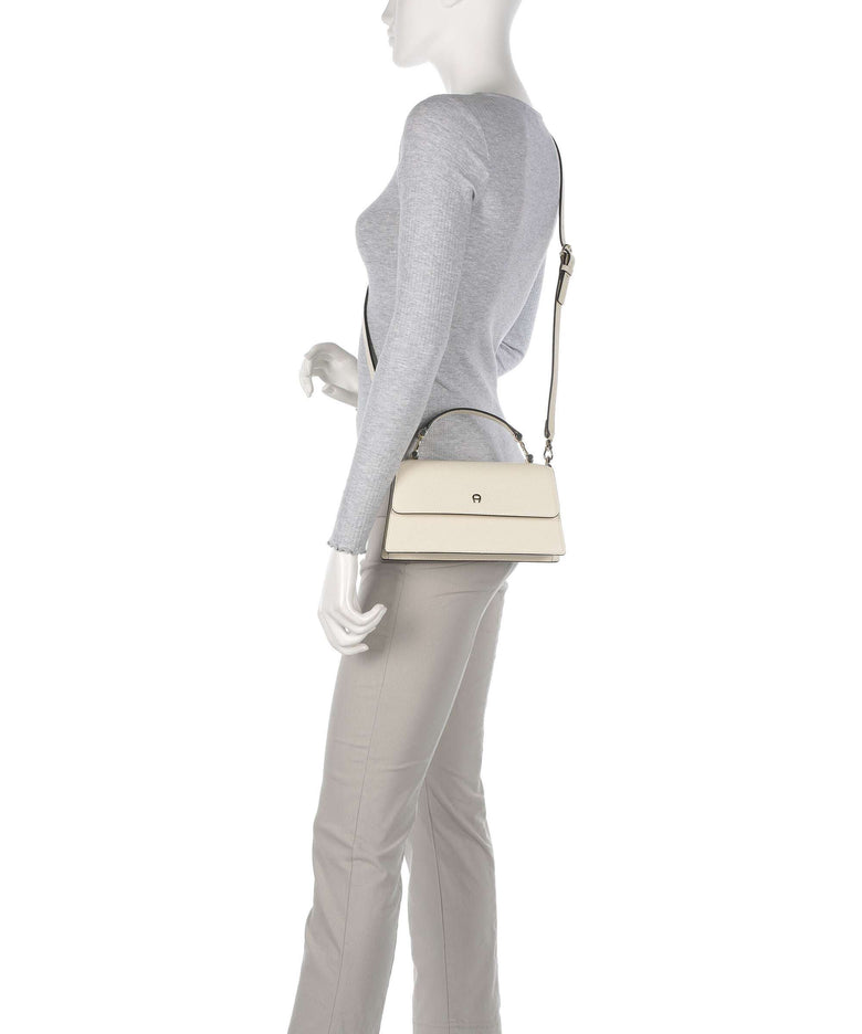 Aigner Delia S Crossbody bag macadamia white