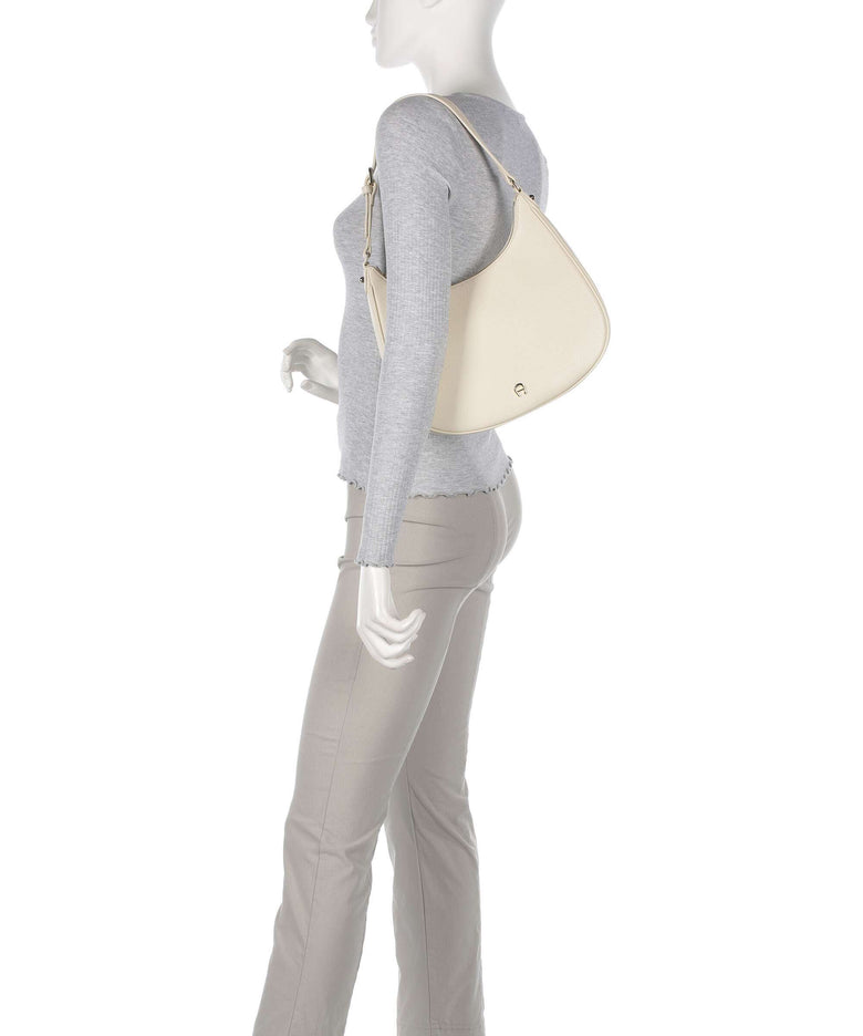 Aigner Diadora M Hobo bag macadamia white