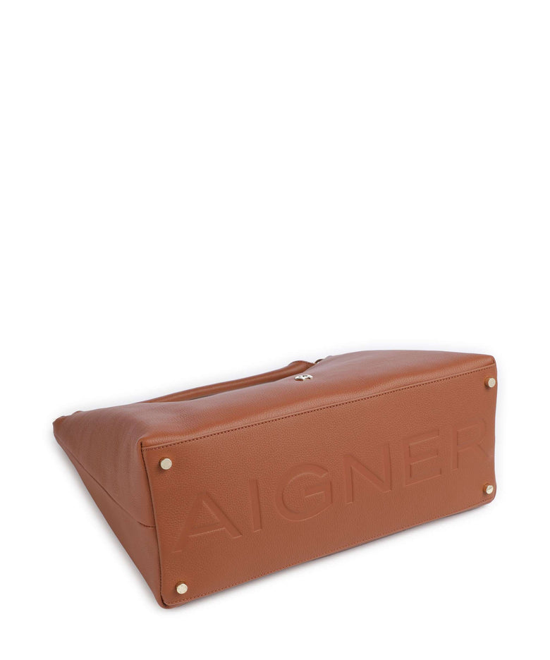 Aigner Zita M Hobo bag cognac brown
