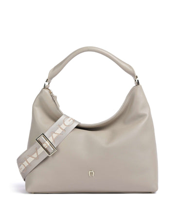 Aigner Zita M Hobo tas alpaca beige