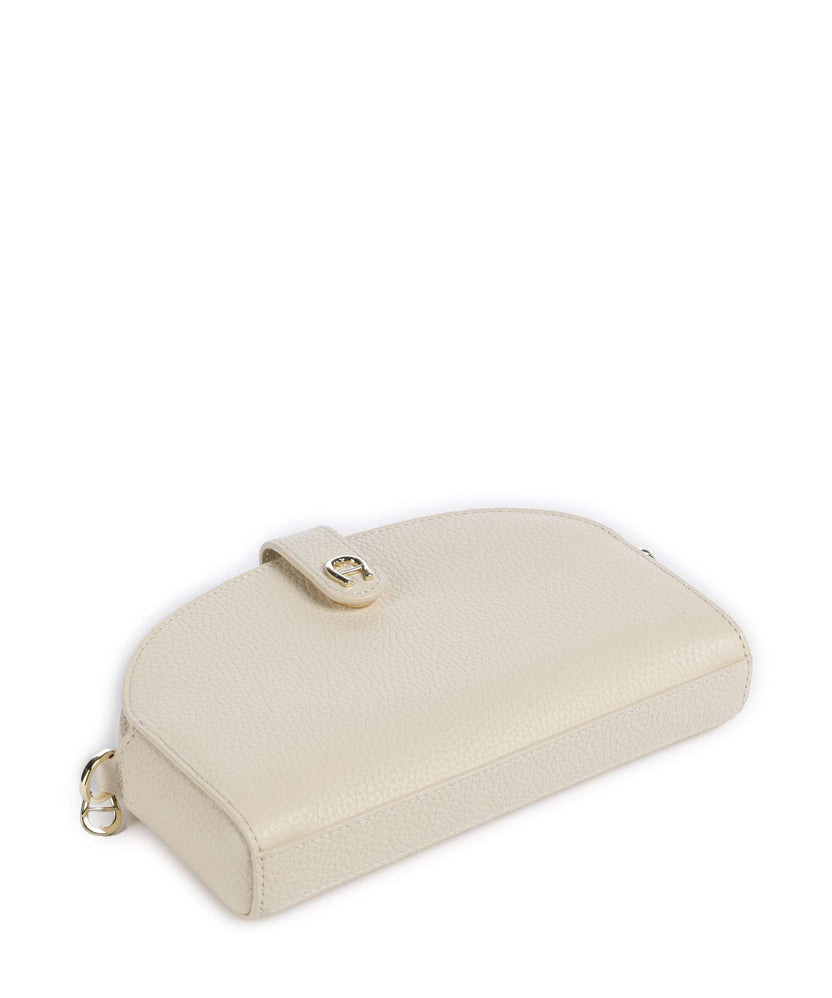 Aigner Fashion Phone bag macadamia white