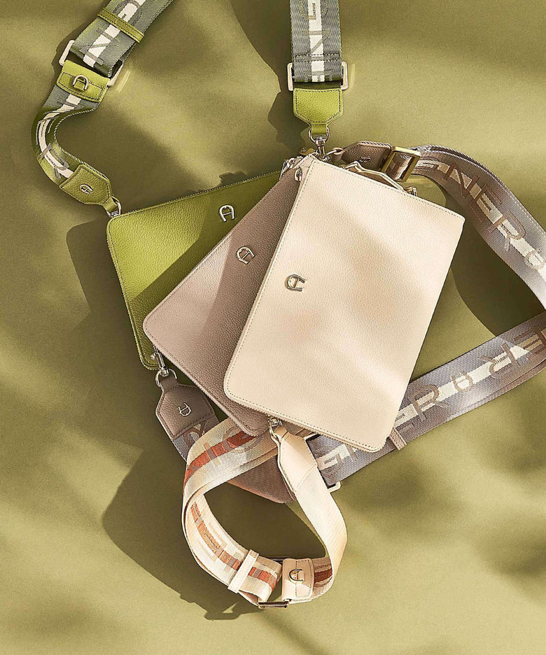 Aigner Zita Crossbody bag macadamia white