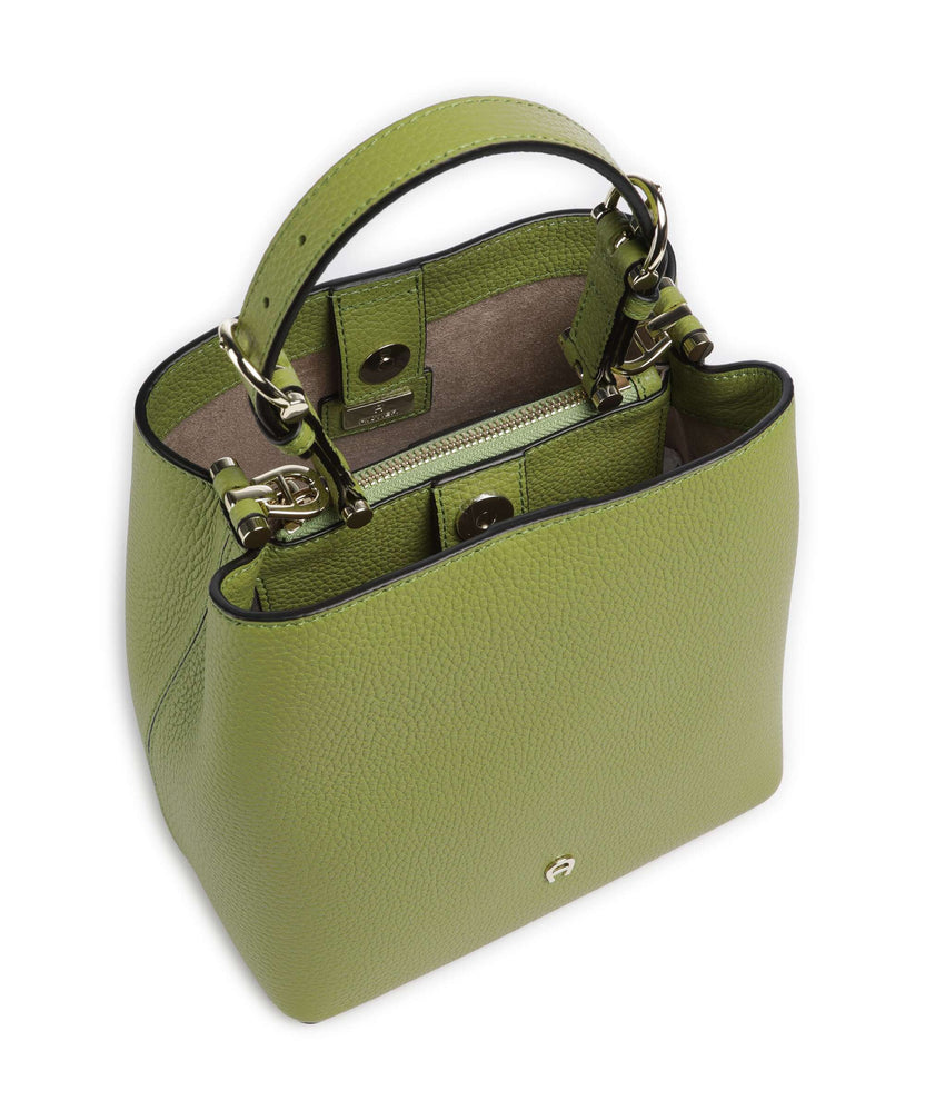 Aigner Delia S Bucket bag pistachio green