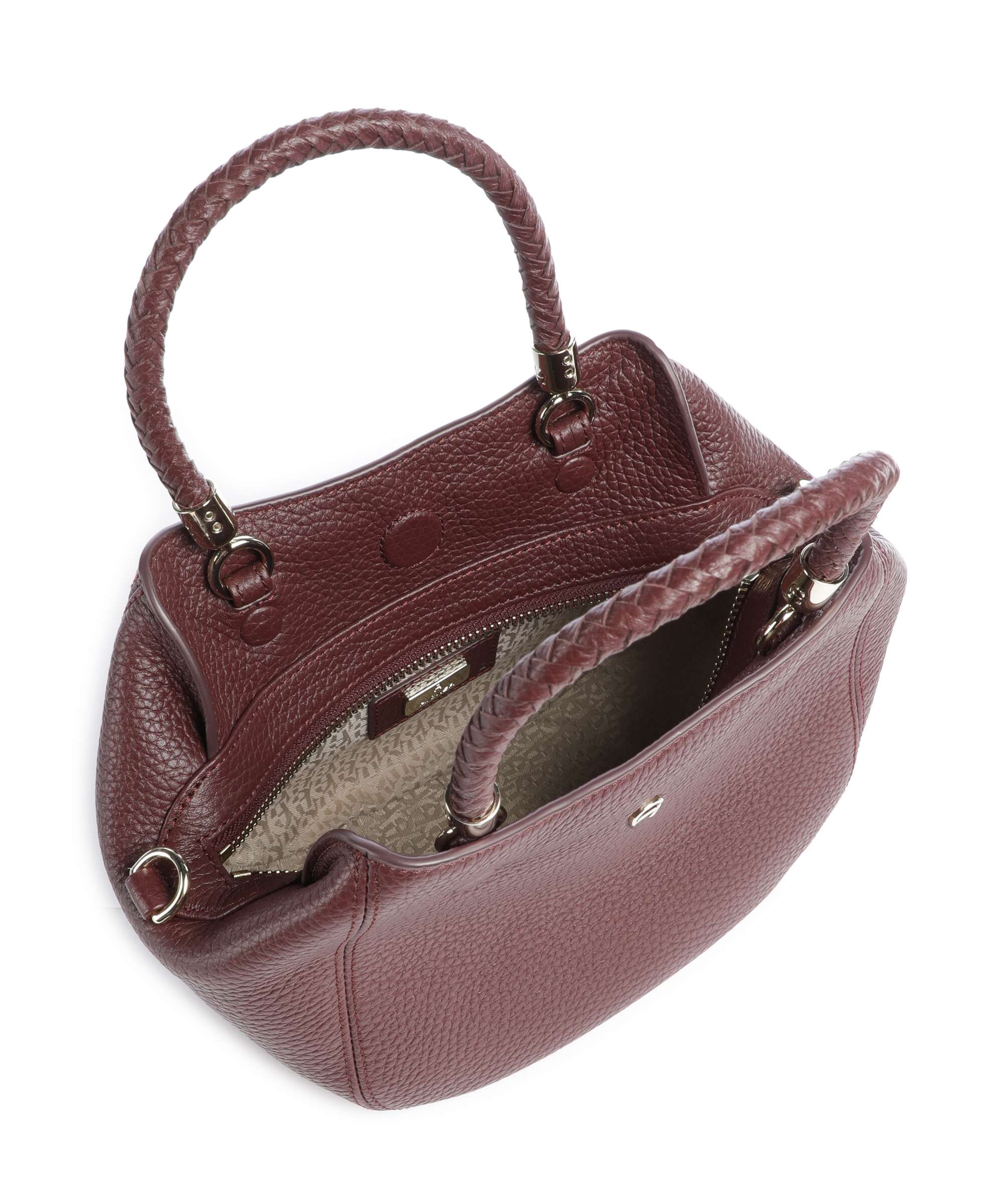 Aigner Carré Soft S Handbag port red