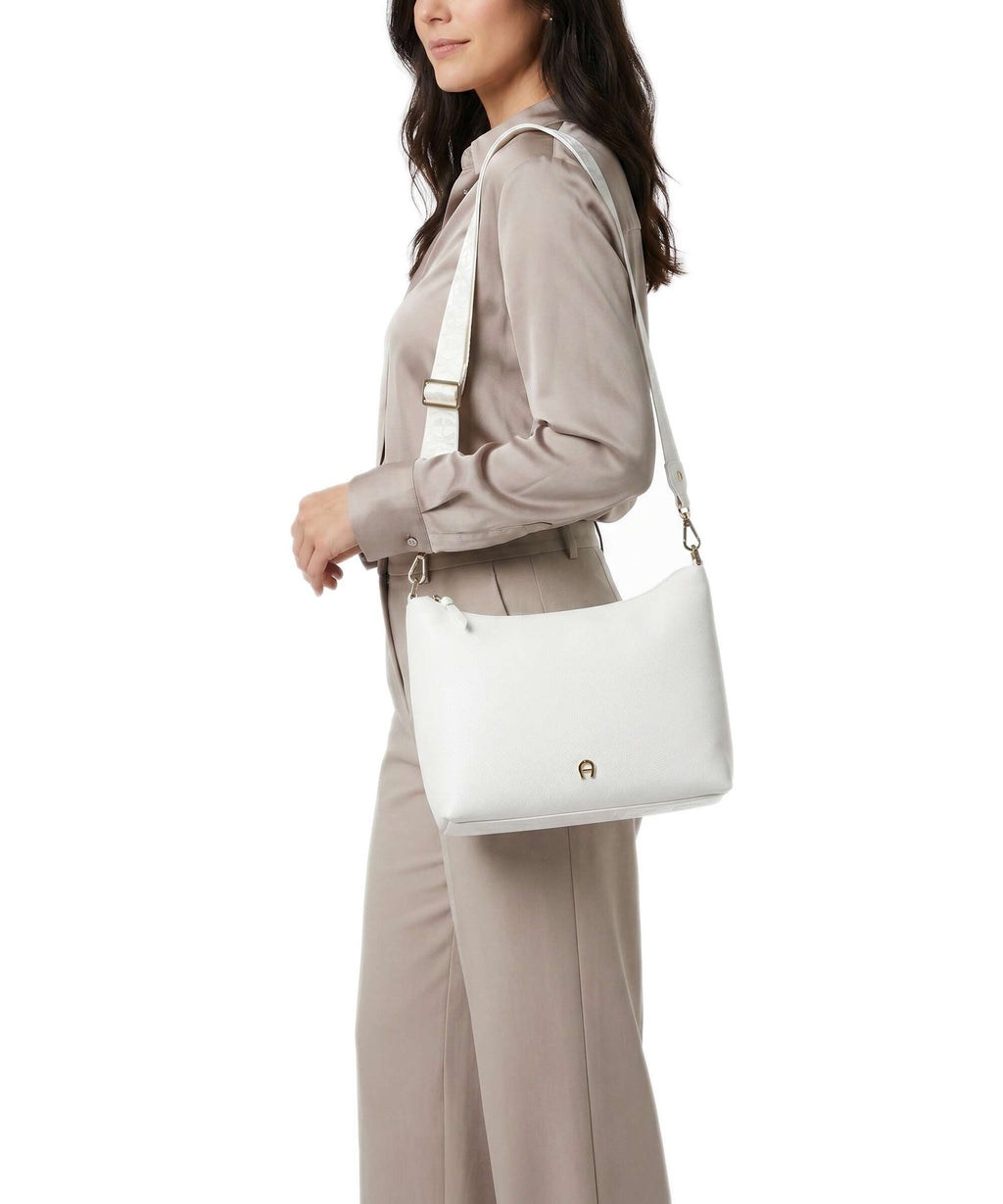 Aigner Zita S Crossbody bag cotton white