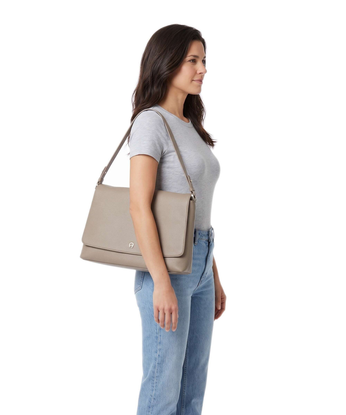 Aigner Zita M Shoulder bag taupe