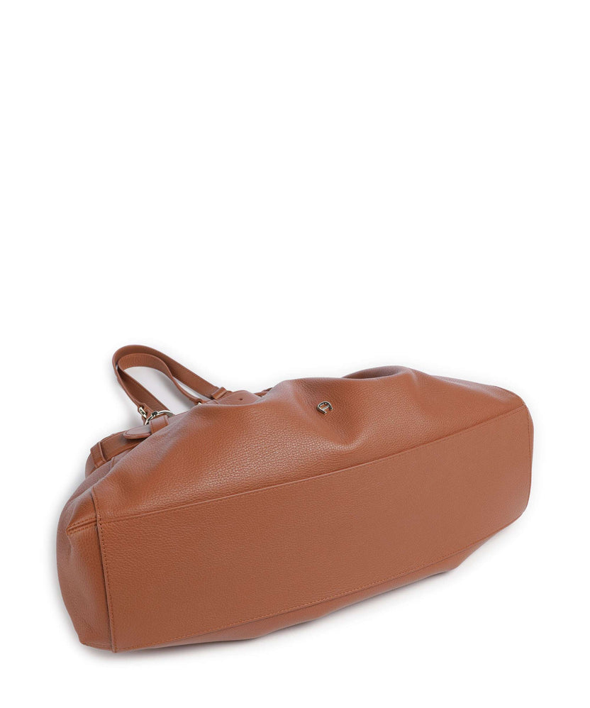 Aigner Lavinia M Hobo bag cognac brown