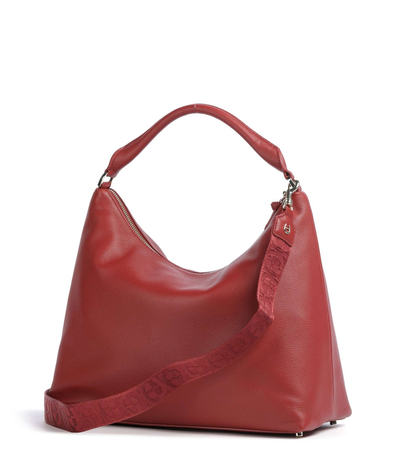 Aigner Zita M Hobo bag burnt red