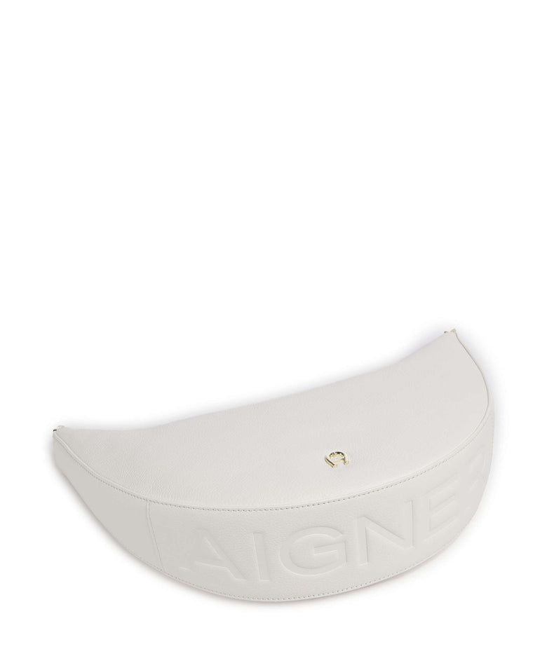 Aigner Zita M Crossbody bag cotton white
