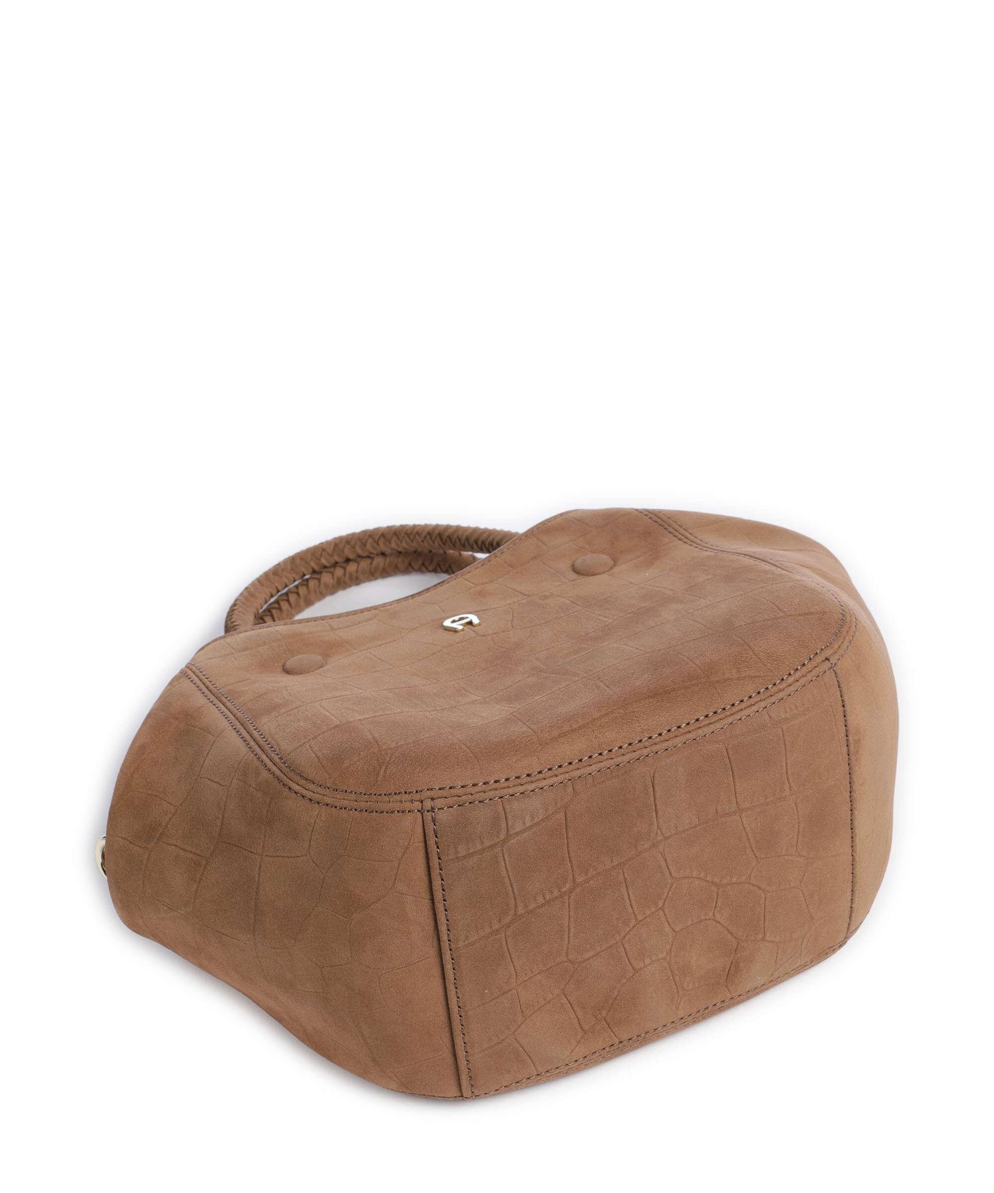 Aigner Carré Soft S Handbag saddle brown