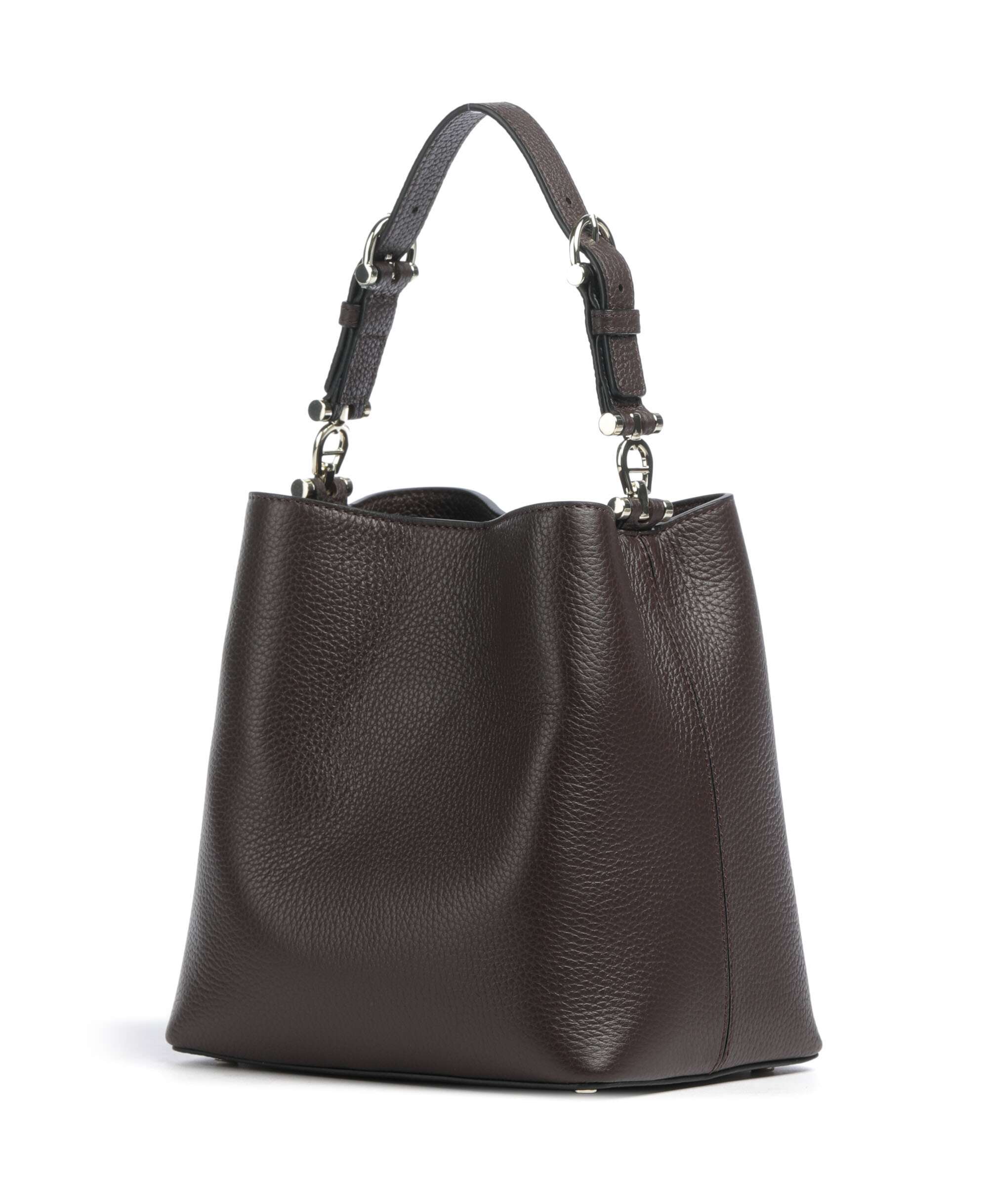 Aigner Delia S Bucket bag soil brown