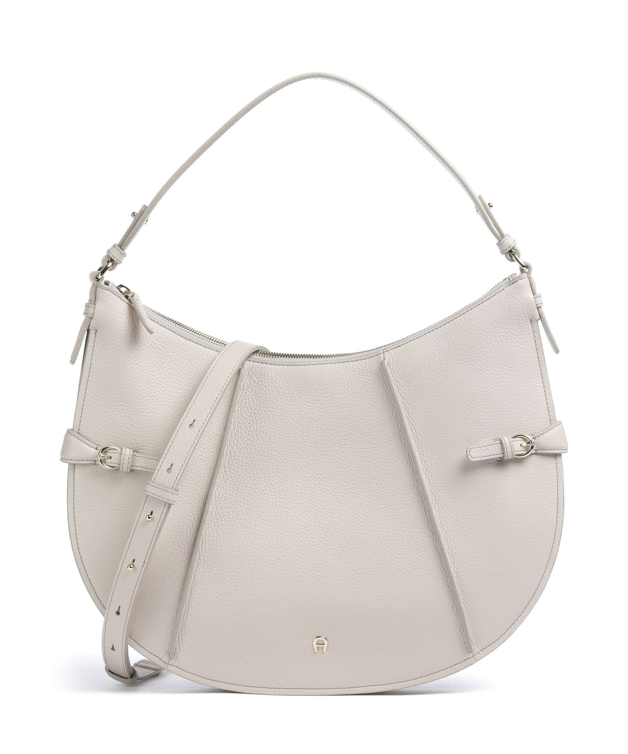 Aigner Cavallo M Hobo bag fog beige