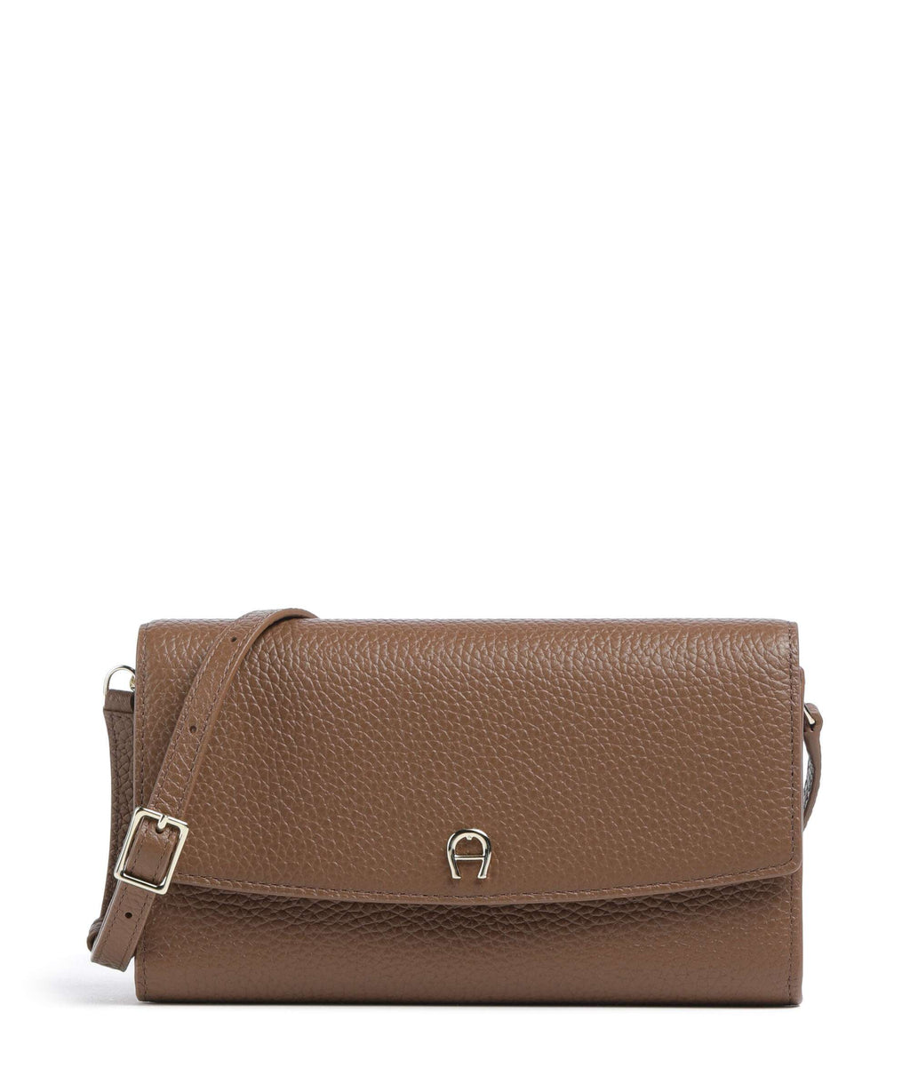 Aigner Wallet saddle brown