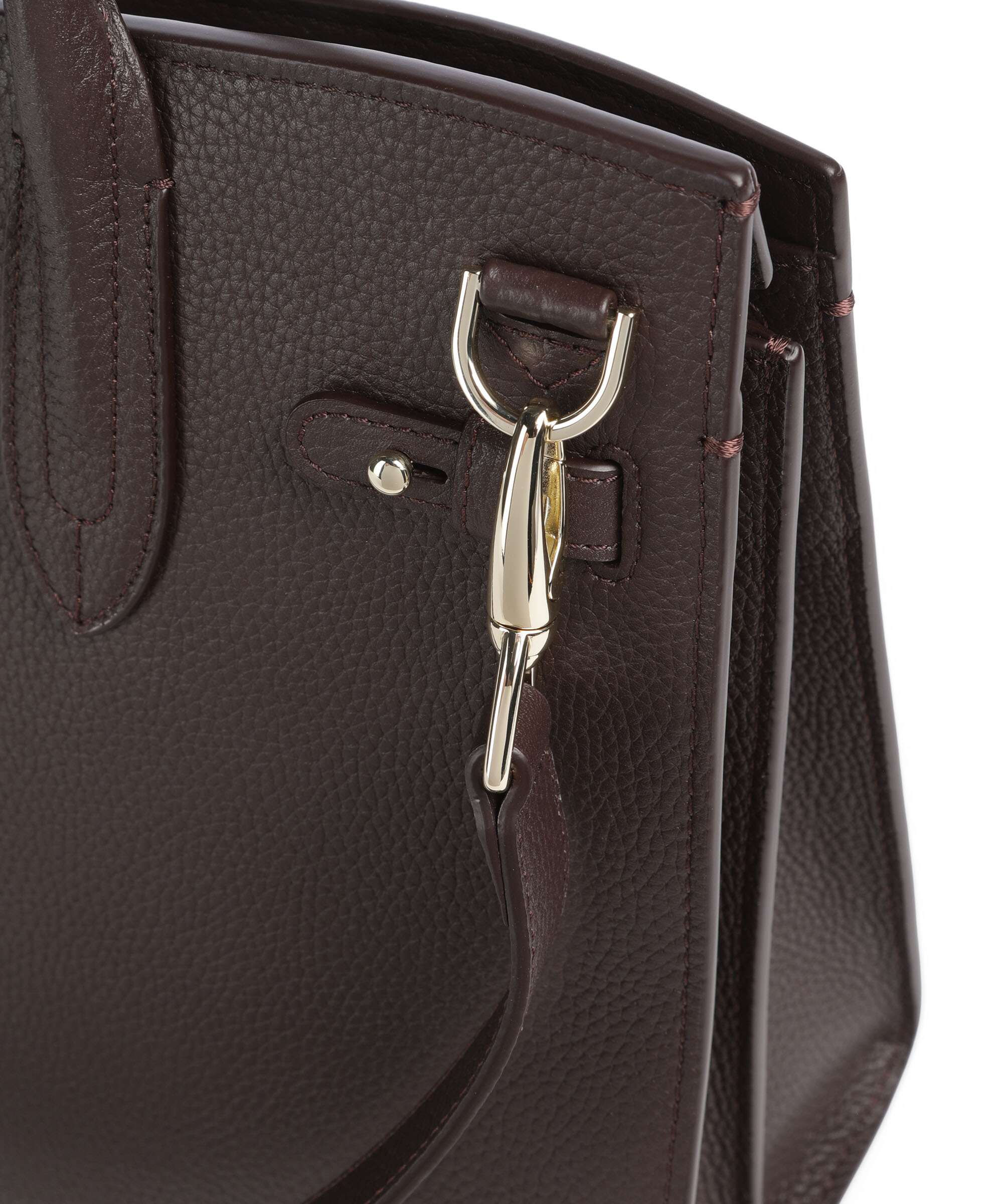 Aigner Farah L Handbag soil brown