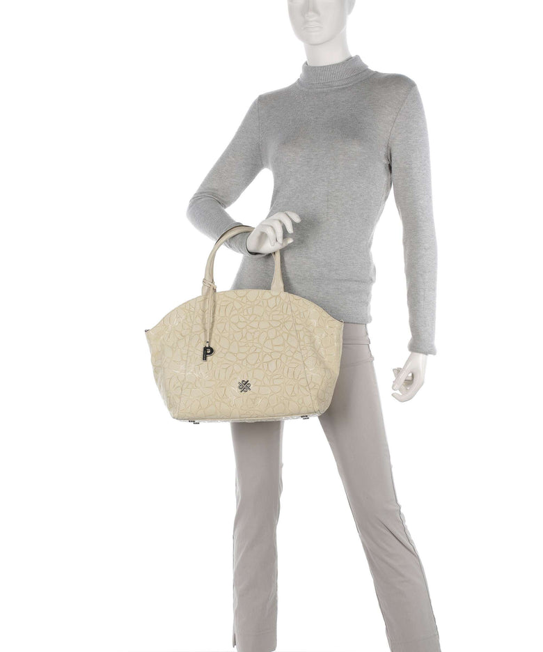 Picard Clams Handbag cream