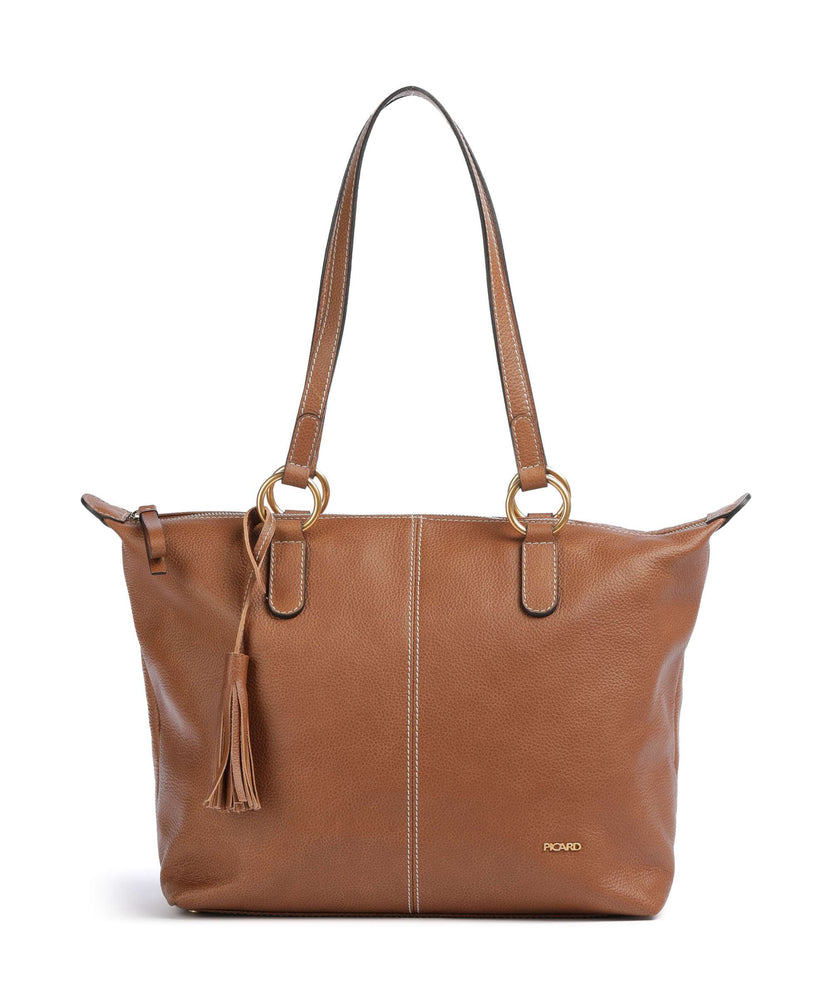 Picard Calico Tote bag cognac