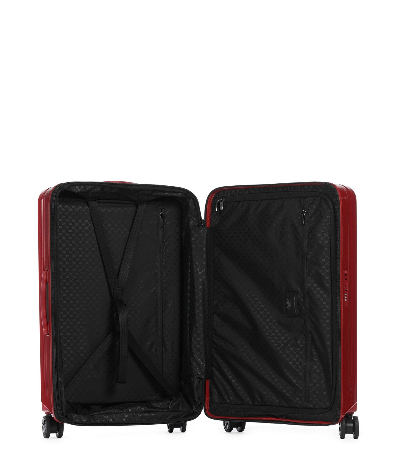 Porsche Design Roadster HC Spinner (4 wheels) carmine red