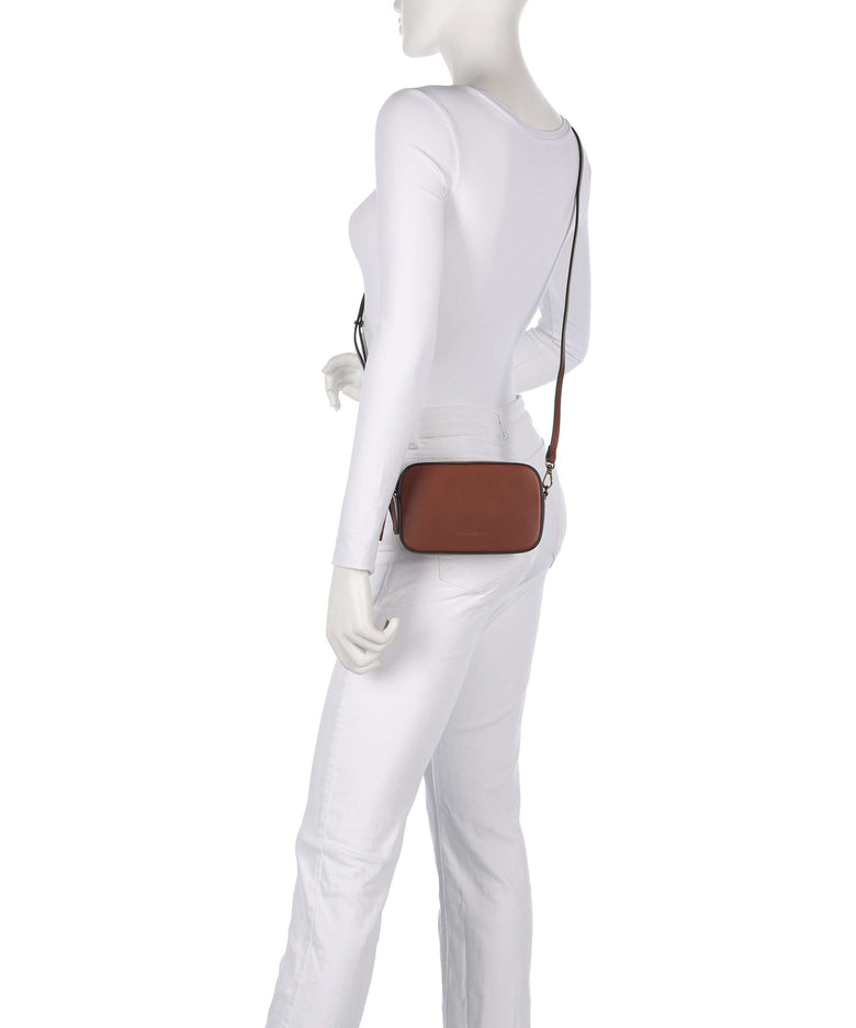 Marc O'Polo Liana XS Crossbody bag dark cognac