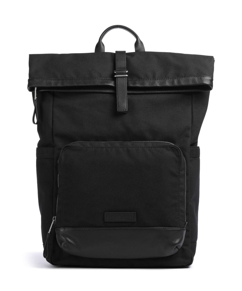 Marc O'Polo Mory M Rolltop backpack black