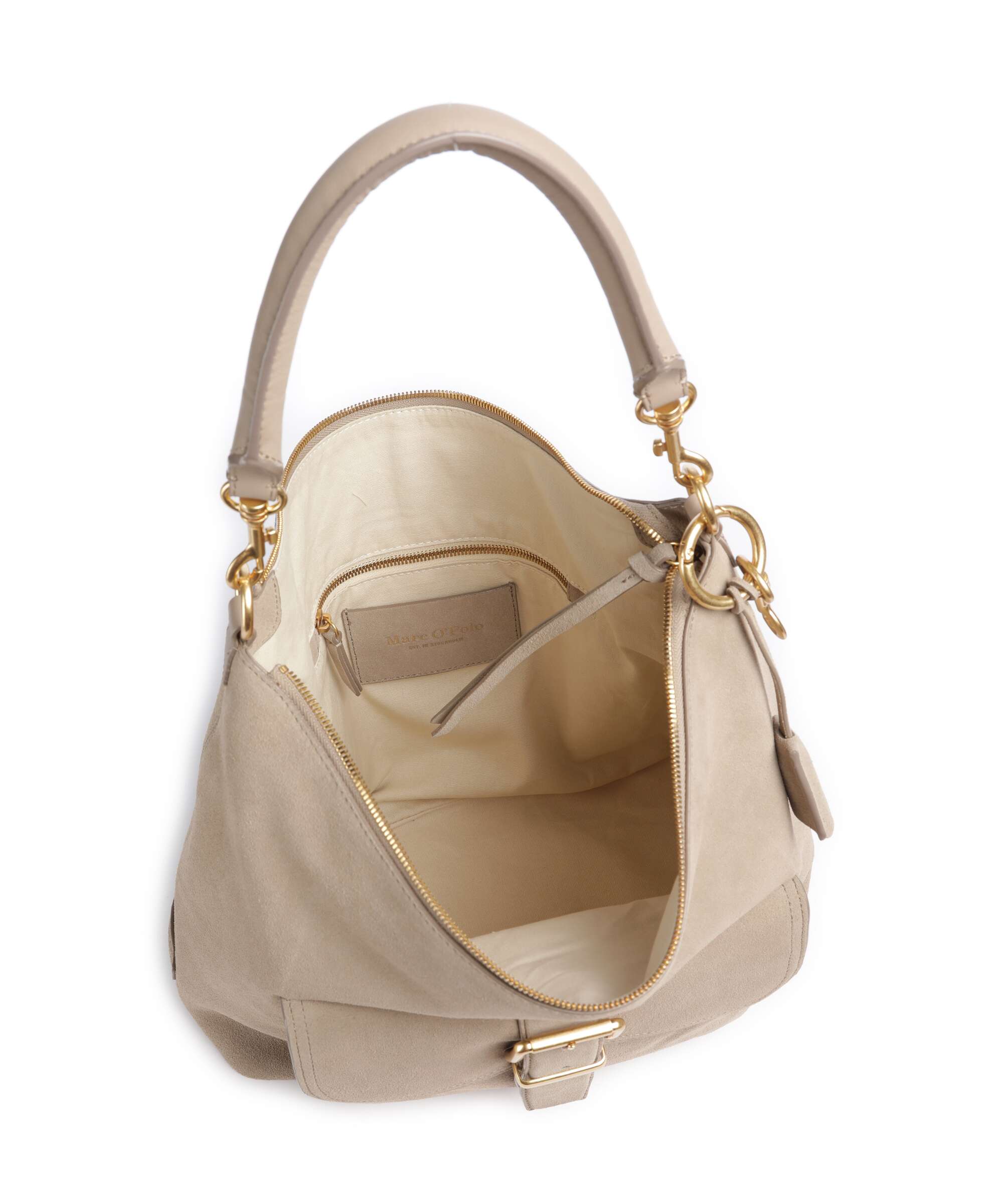 Marc O'Polo Caamu M Hobo bag earthy taupe