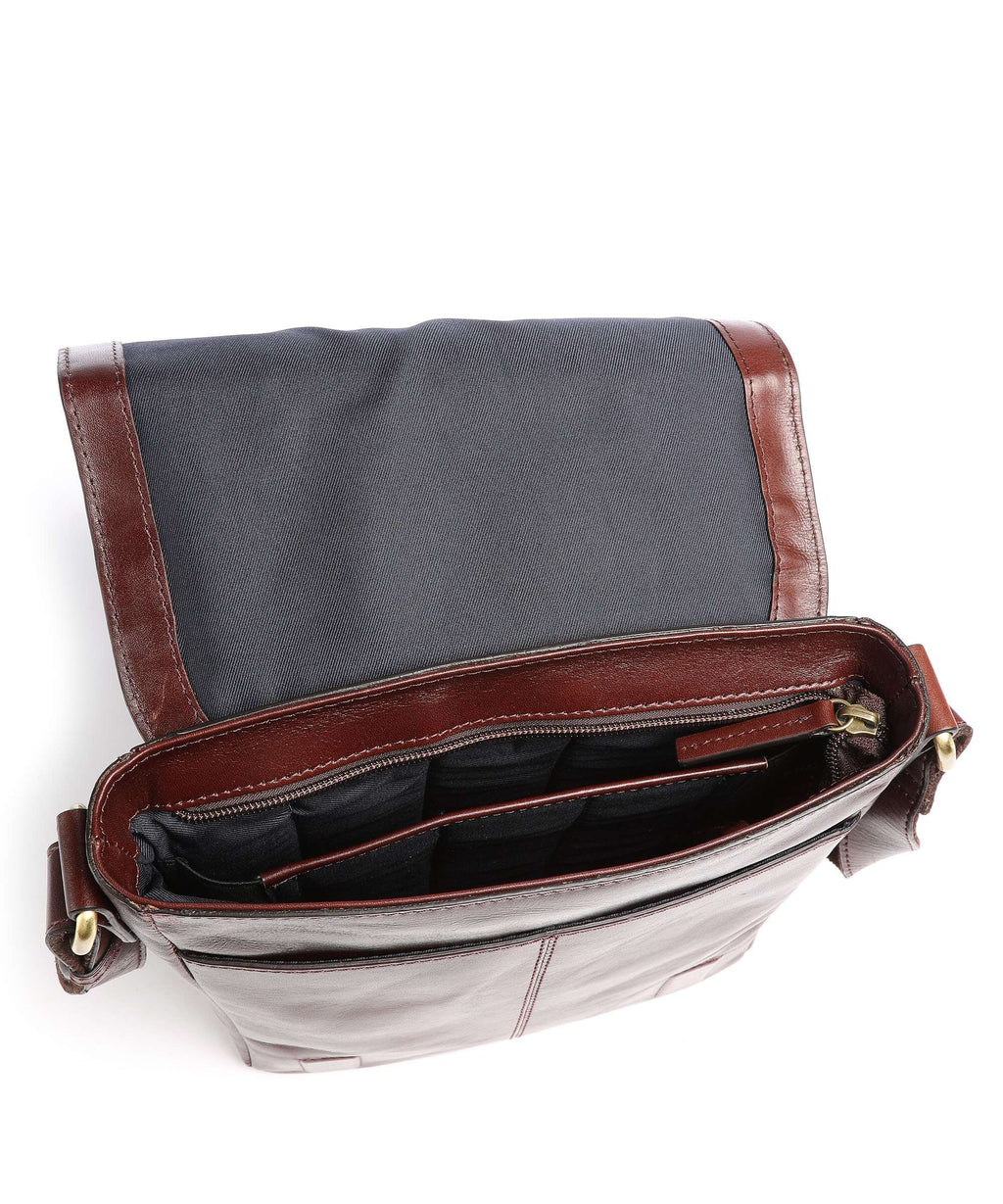 Leonhard Heyden Crossbody bag red/brown