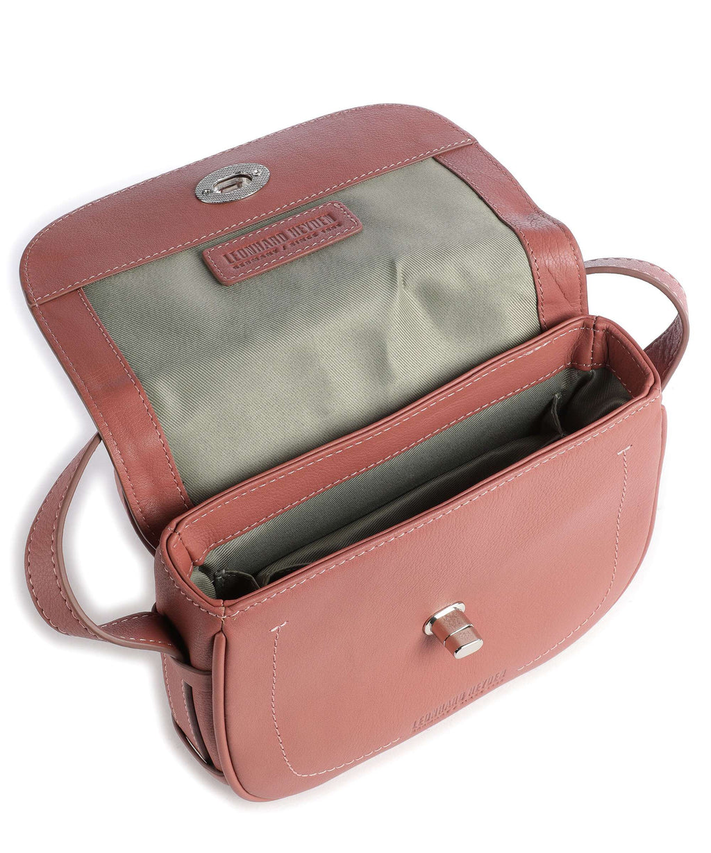 Leonhard Heyden Nizza Crossbody bag altrosa