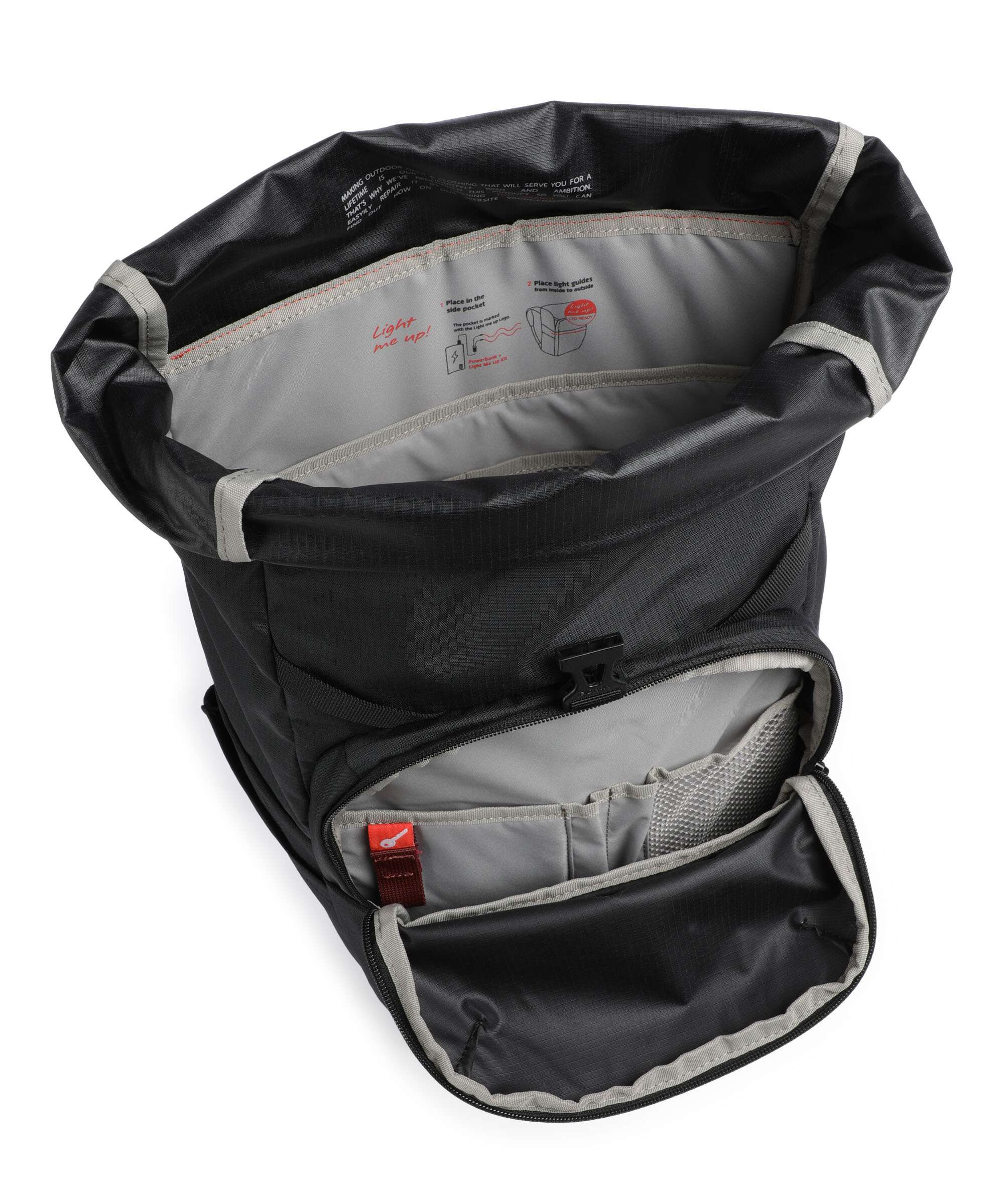 Vaude Okab II Rolltop backpack black