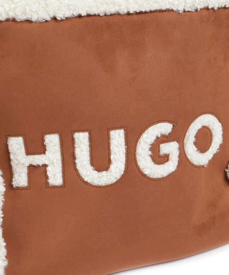 Hugo Becky Tote bag copper rust