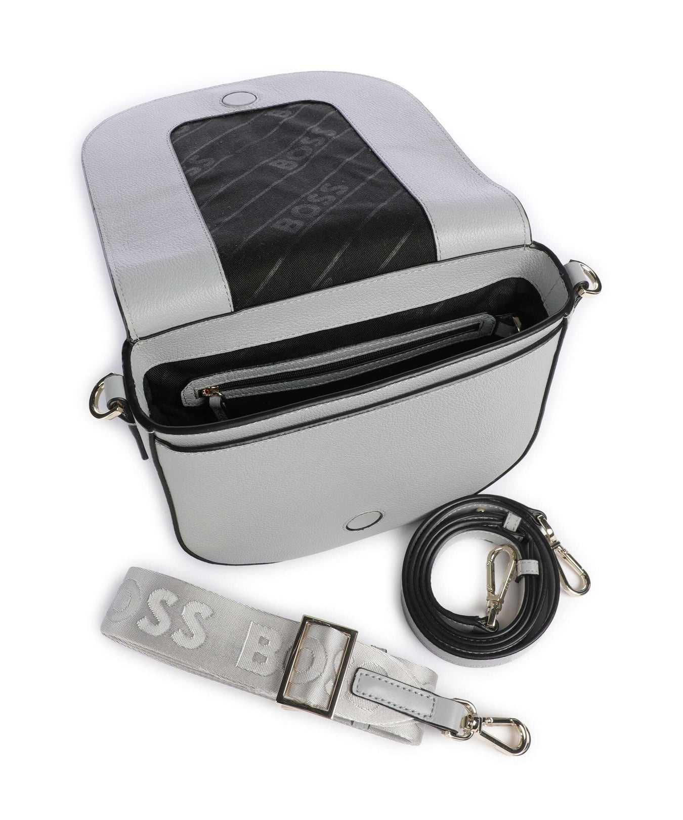 BOSS Alyce Crossbody bag light/pastel grey