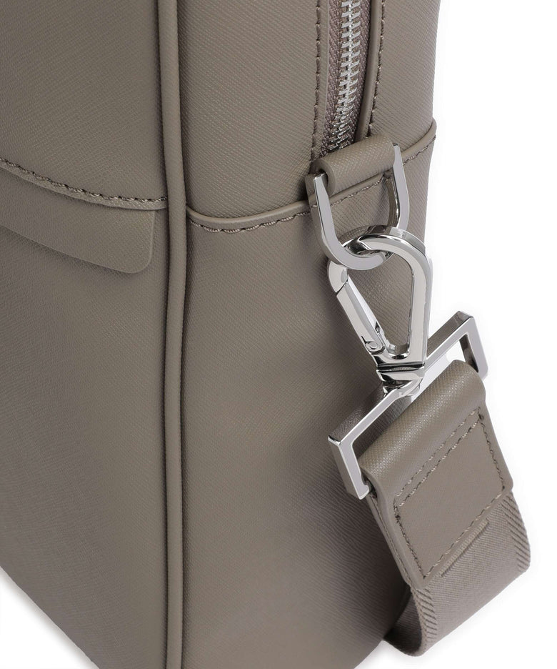 BOSS Zair Briefcase open green