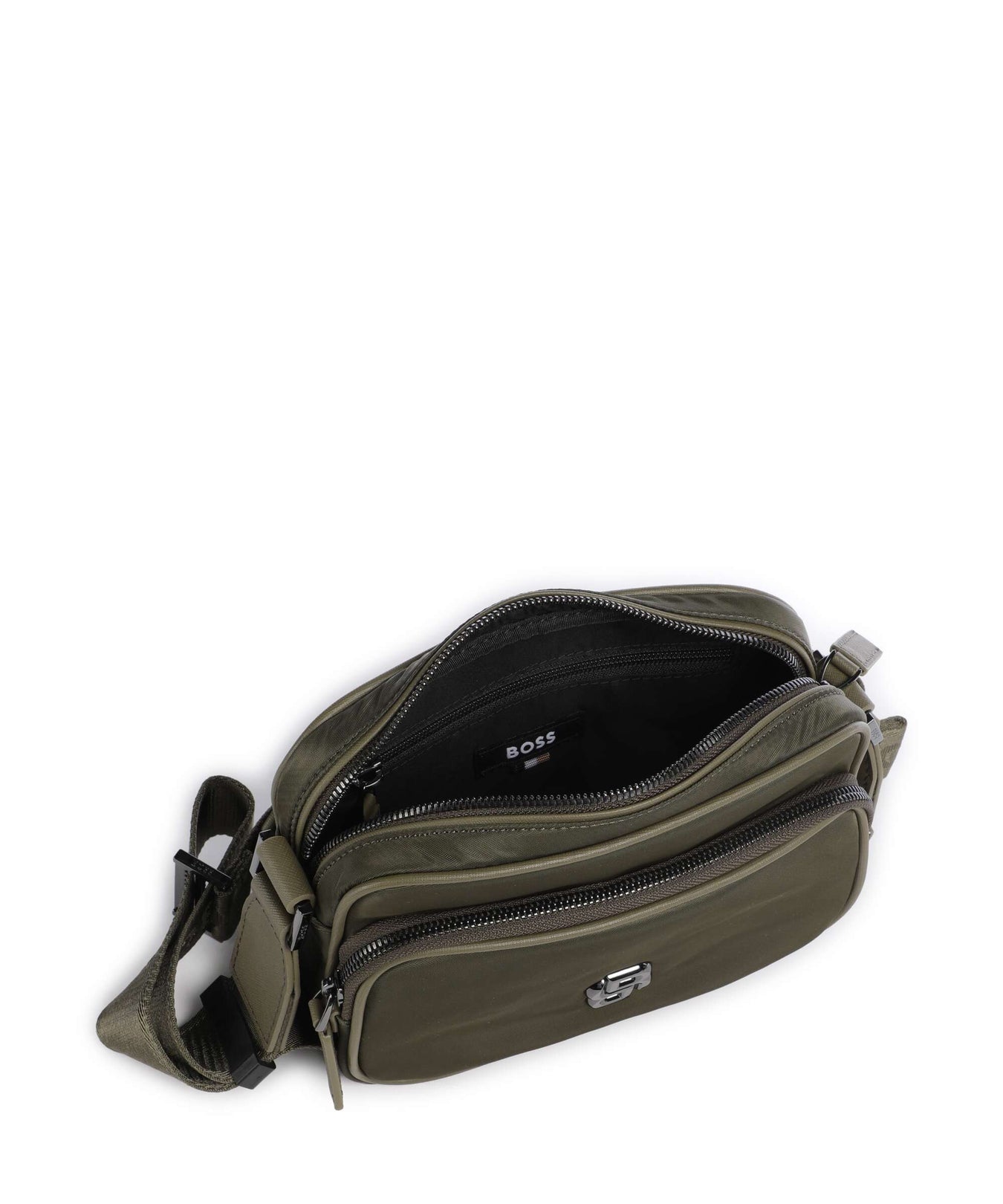 BOSS B Icon Crossbody bag dark green