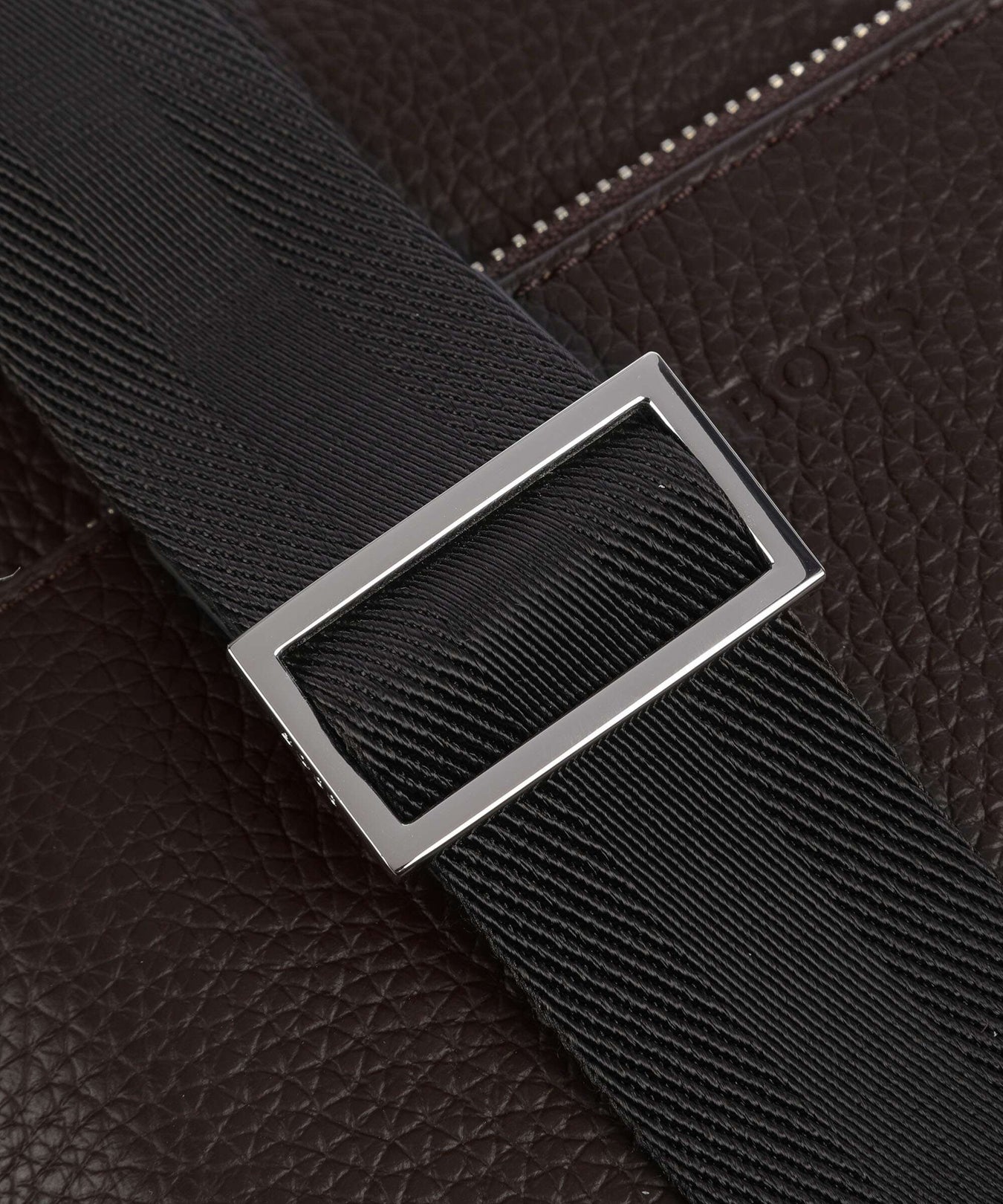 BOSS Crosstown Crossbody bag dark brown