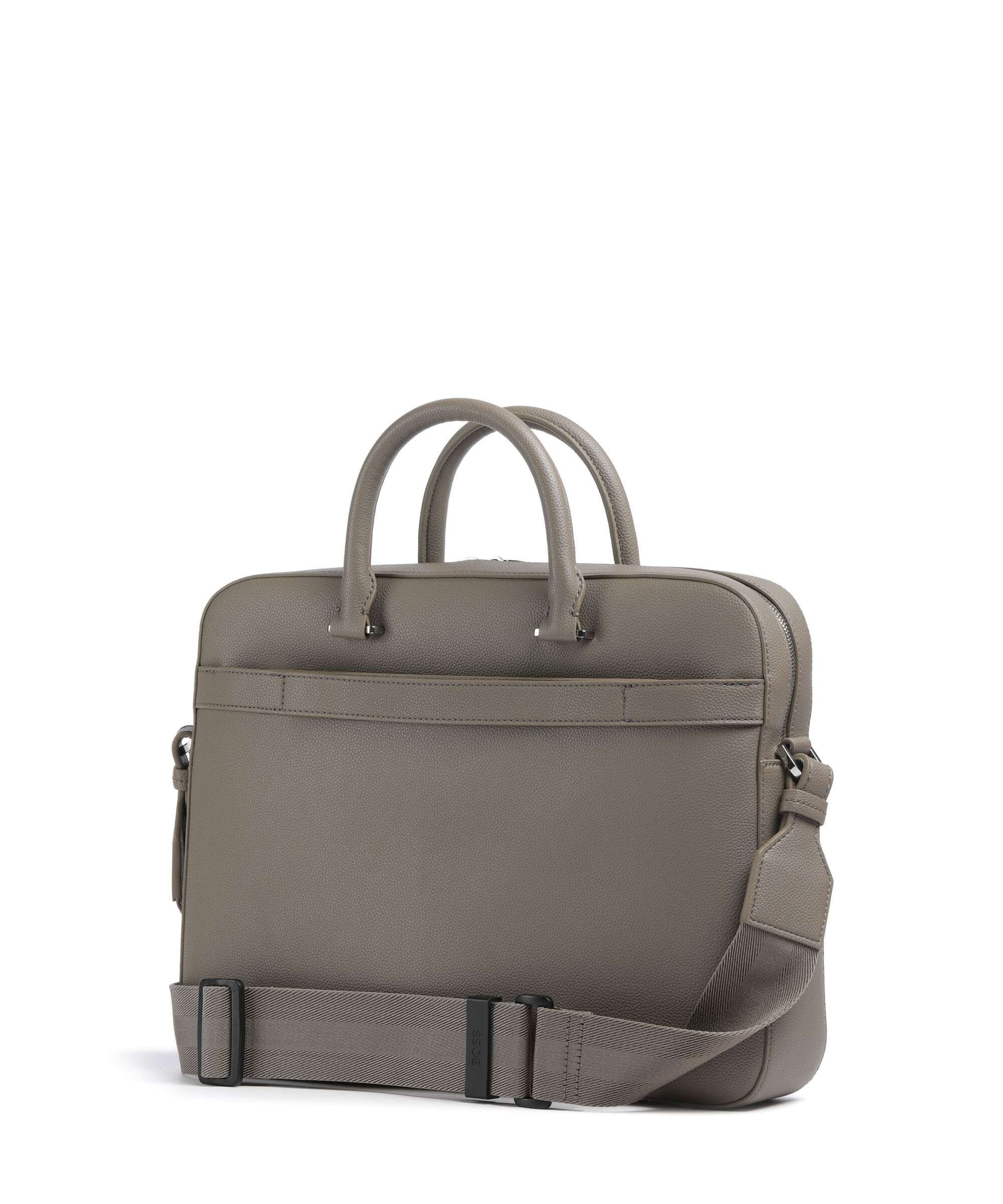 BOSS Ray Briefcase open green